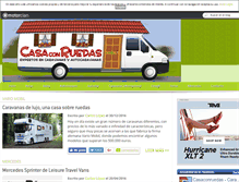 Tablet Screenshot of casaconruedas.com